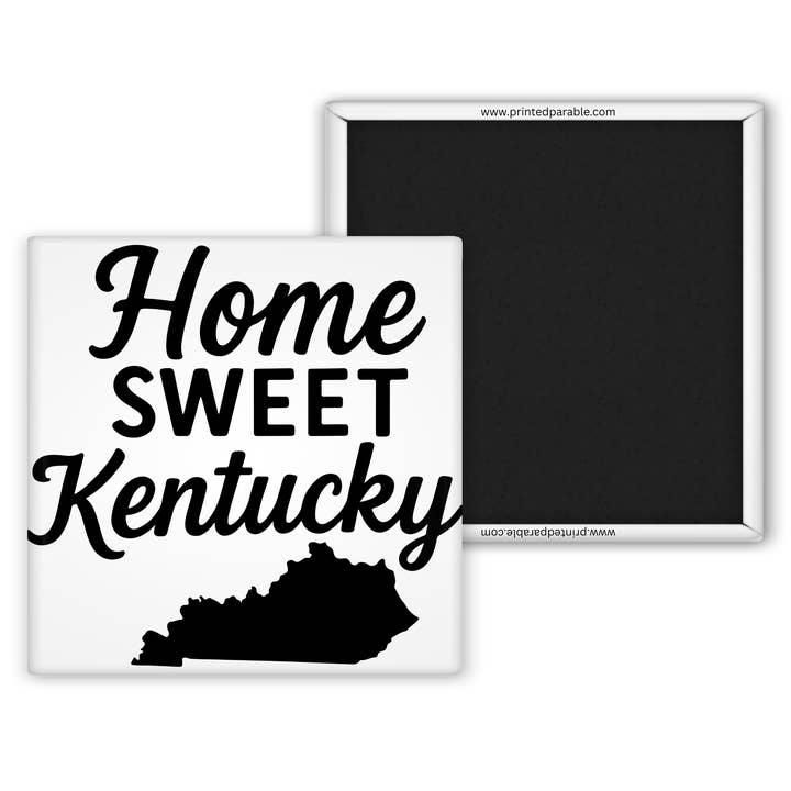 Home sweet Kentucky magnet for wholesale by Printed Parable
