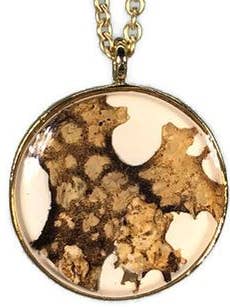 Botanic Inspirations Bark Medium Necklace ( for wholesale by Shari Dixon