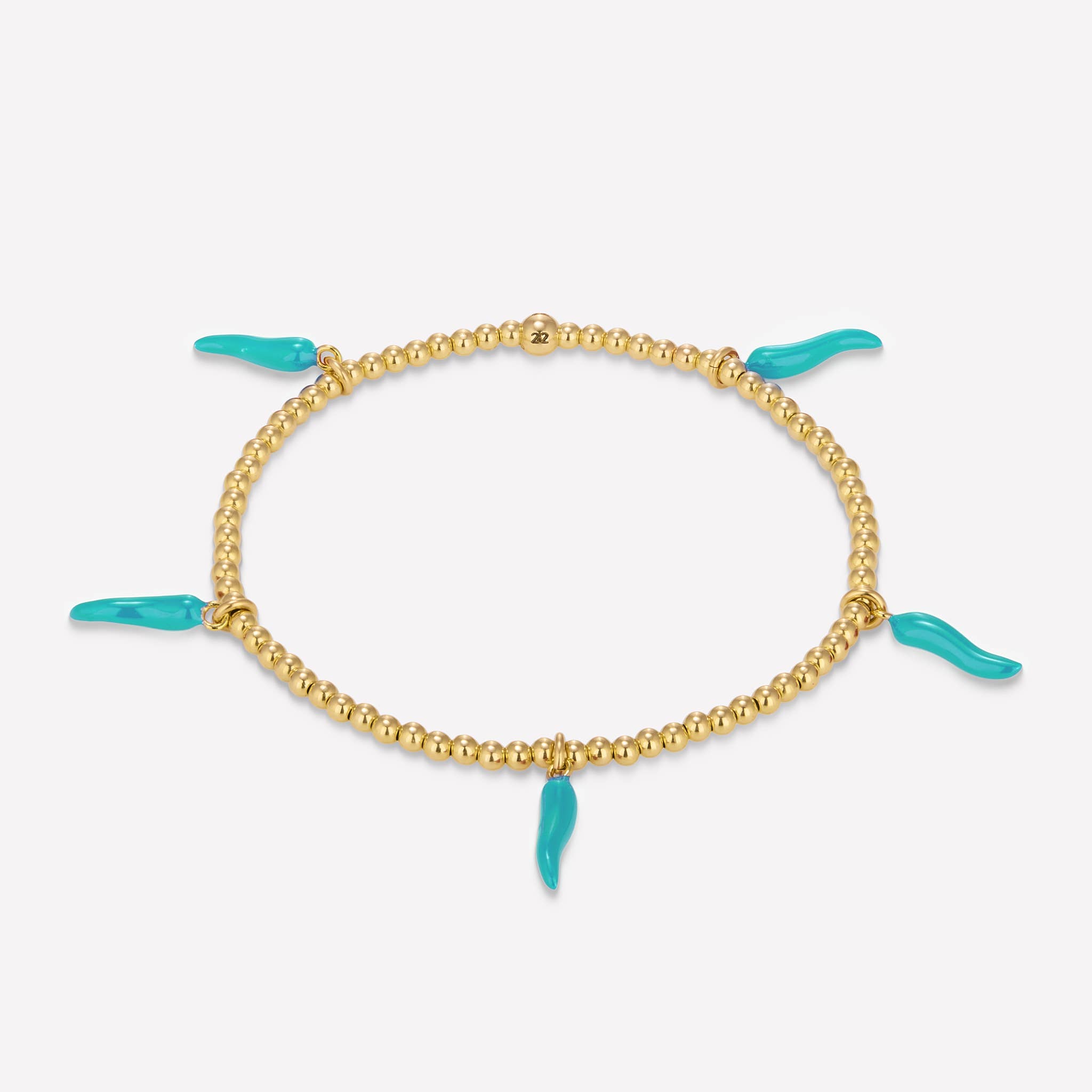 22 Jewelry - Wholesale Charm/Dangle Bracelet - CHILI BRACELET 2MM5