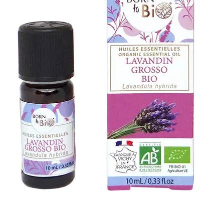 HUILE ESSENTIELLE LAVANDIN GROSSO BIO 10 ML pour la vente par Les Laboratoires Bio Seasons