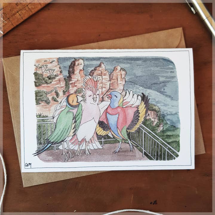 Erlenmeyer Art - Wholesale Everyday Greeting Card - Three Sisters - Greeting Card