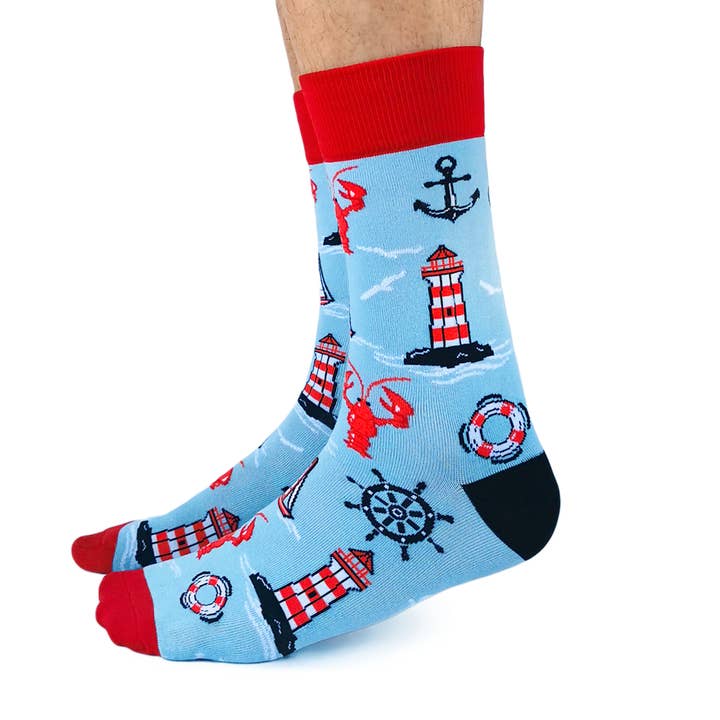 Chaussettes nautiques - M/L (Hommes) pour la vente par Uptown Sox