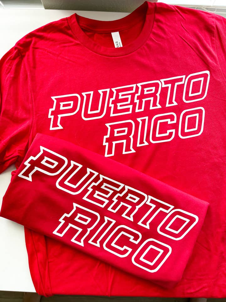 Salty Ocean Crew - Wholesale Screen Printed T-Shirt - Women's - Puerto Rico Boricua Shirt