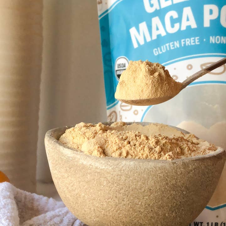 Windy City Organics - Wholesale Proteïne/superfoodpoeder - Rauwe biologische gelatiniseerde maca poeder - 16 oz5