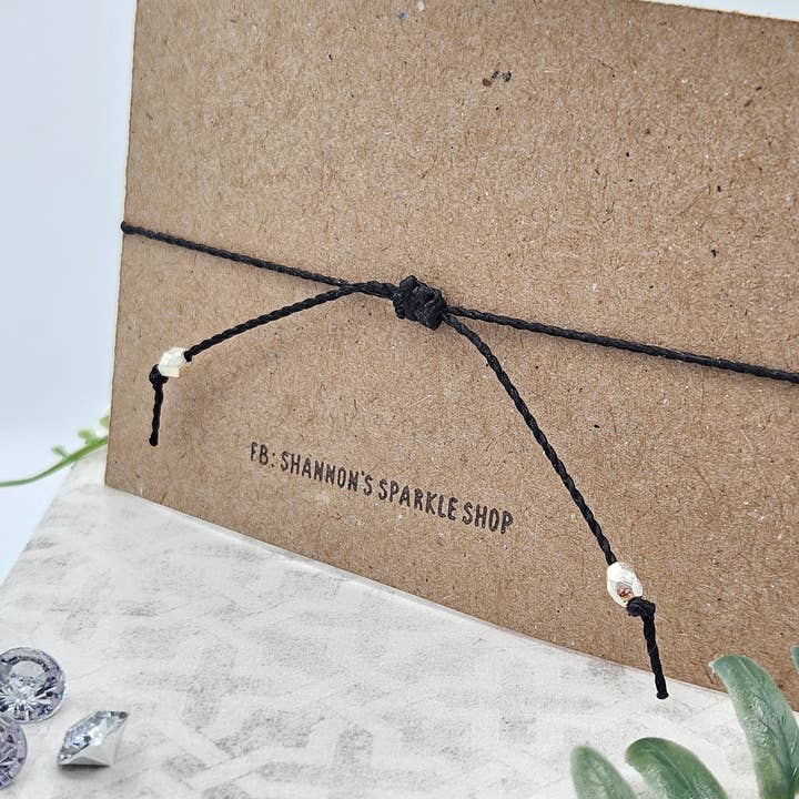 The Sparkle Shop - Wholesale Beaded Bracelet - Handmade Morse Code Bracelet - Sister