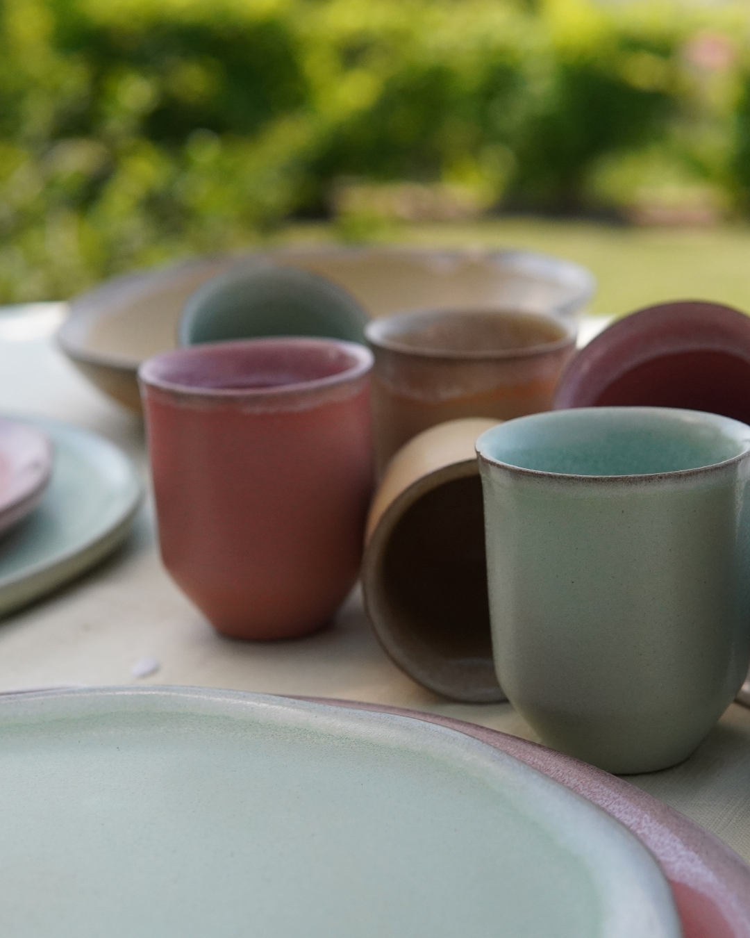 Maria Terracota Portugal - Wholesale Coffee/Tea Cup - Green Expresso Cup Aveiro2