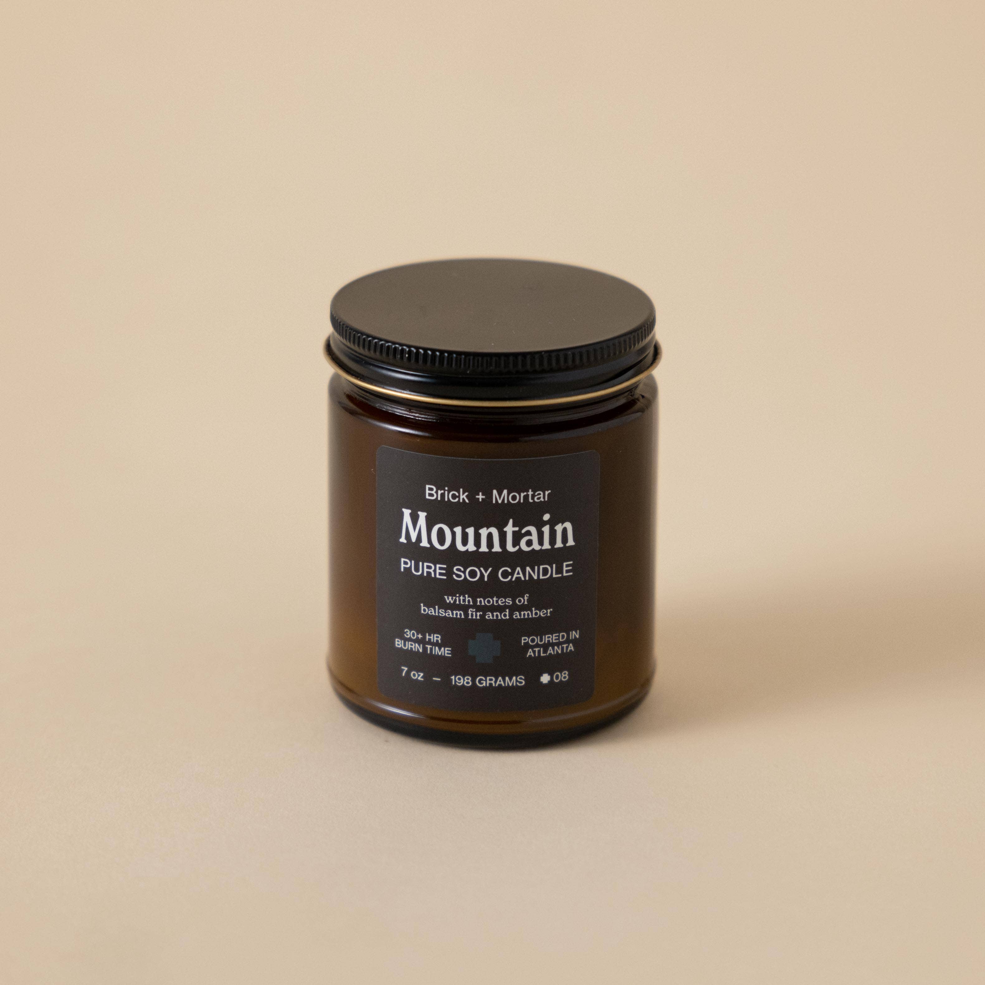Brick+Mortar – wholesale Jar/filled candle – Mountain Scented Candle 7oz1