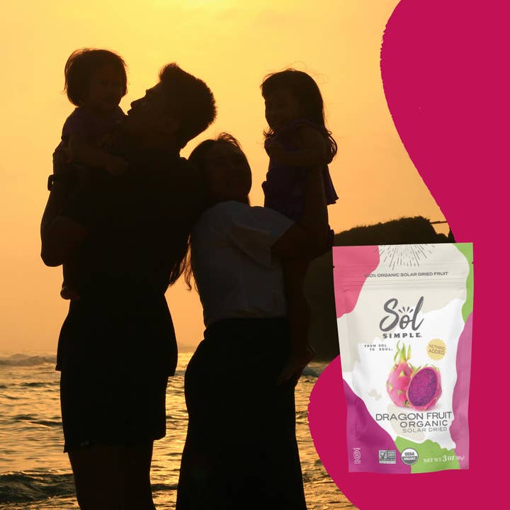 Sol Simple - Wholesale Dried/Dehydrated Fruit - Organic Solar Dried Dragon Fruit4