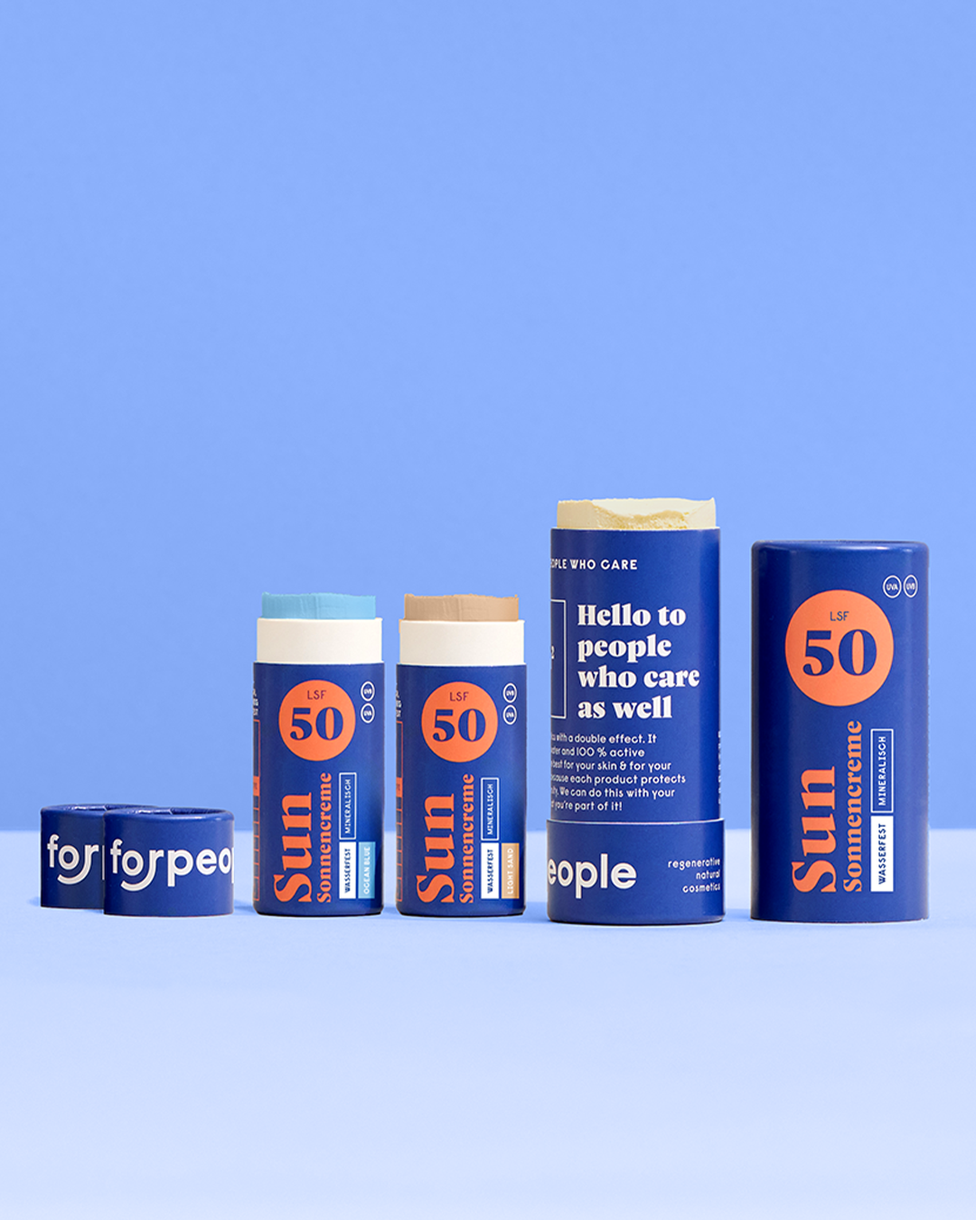 forpeople skincare GmbH - Wholesale Sunscreen - Solid Sunscreen SPF50 Mini - OCEAN BLUE5