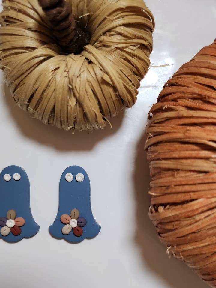 Colorful Floral Ghosts for wholesale by Monique Elise Designs