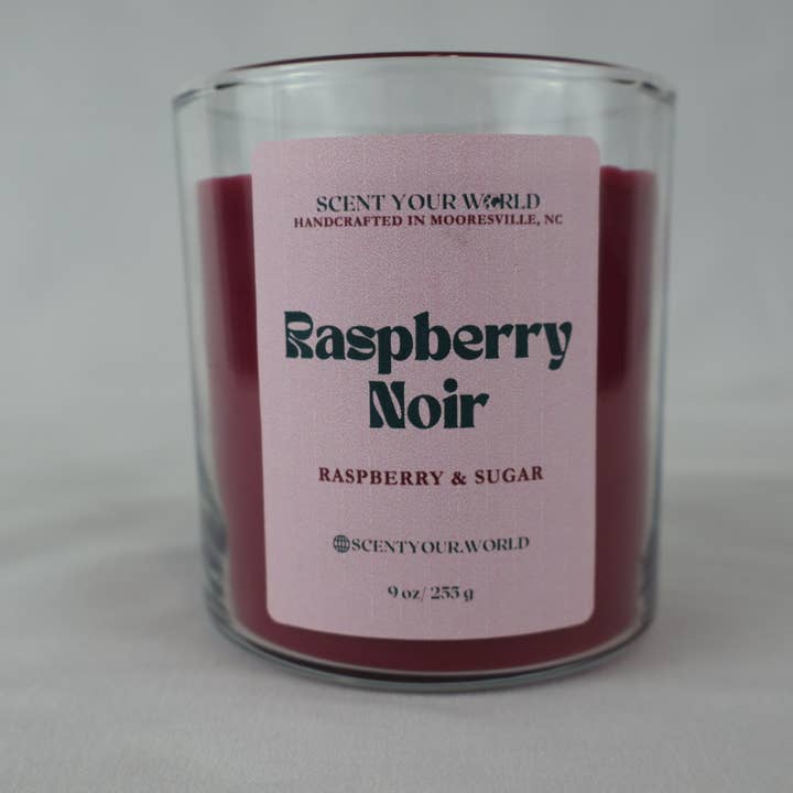 Vela aromática de frambuesa negra para venta al por mayor de Scent Your World