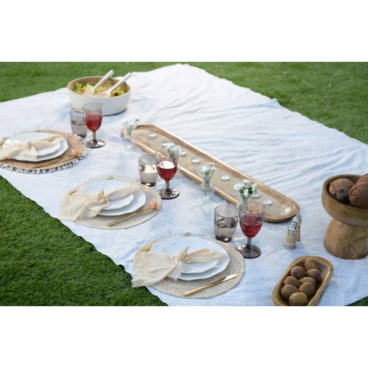 AULICA - Wholesale Salt & Pepper Shaker Set - Beige wicker salt and pepper shakers3