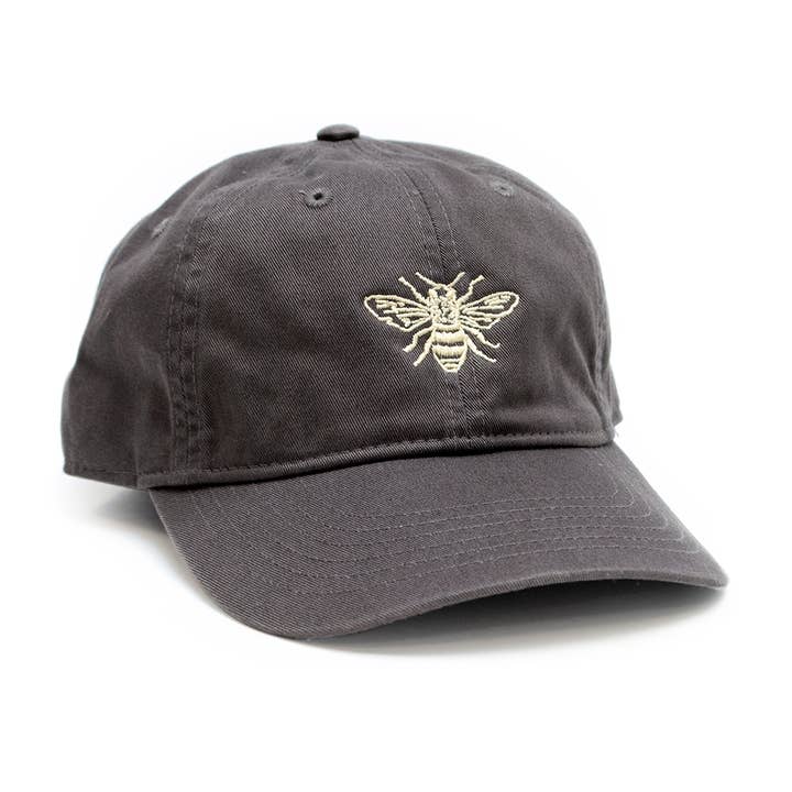 Cinder + Salt - Wholesale Baseball Cap - Unisex - Honey Bee Organic Cotton Cap