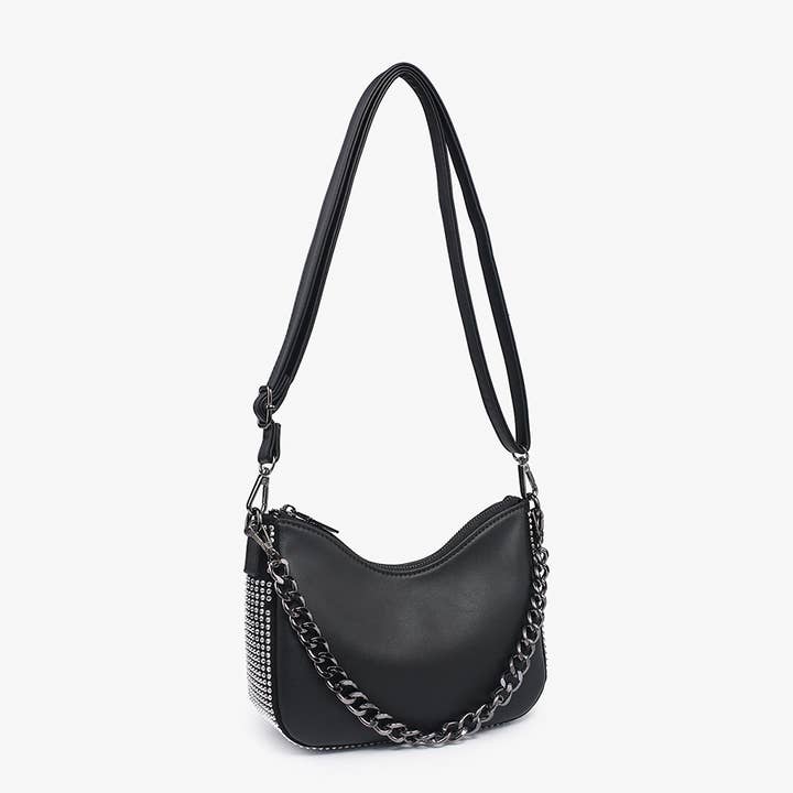 Jen & Co. - Wholesale Shoulder Bag - Women's - *SALE* EH2412 Sabine Grommet Detailed Shoulder Bag