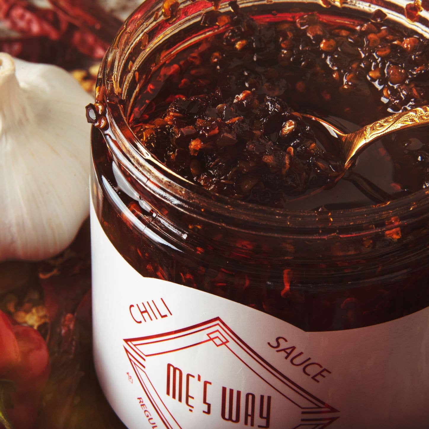 Me's Way LLC - Wholesale Sauce - MẸ’S WAY CHILI SAUCE-REGULAR-8oz2