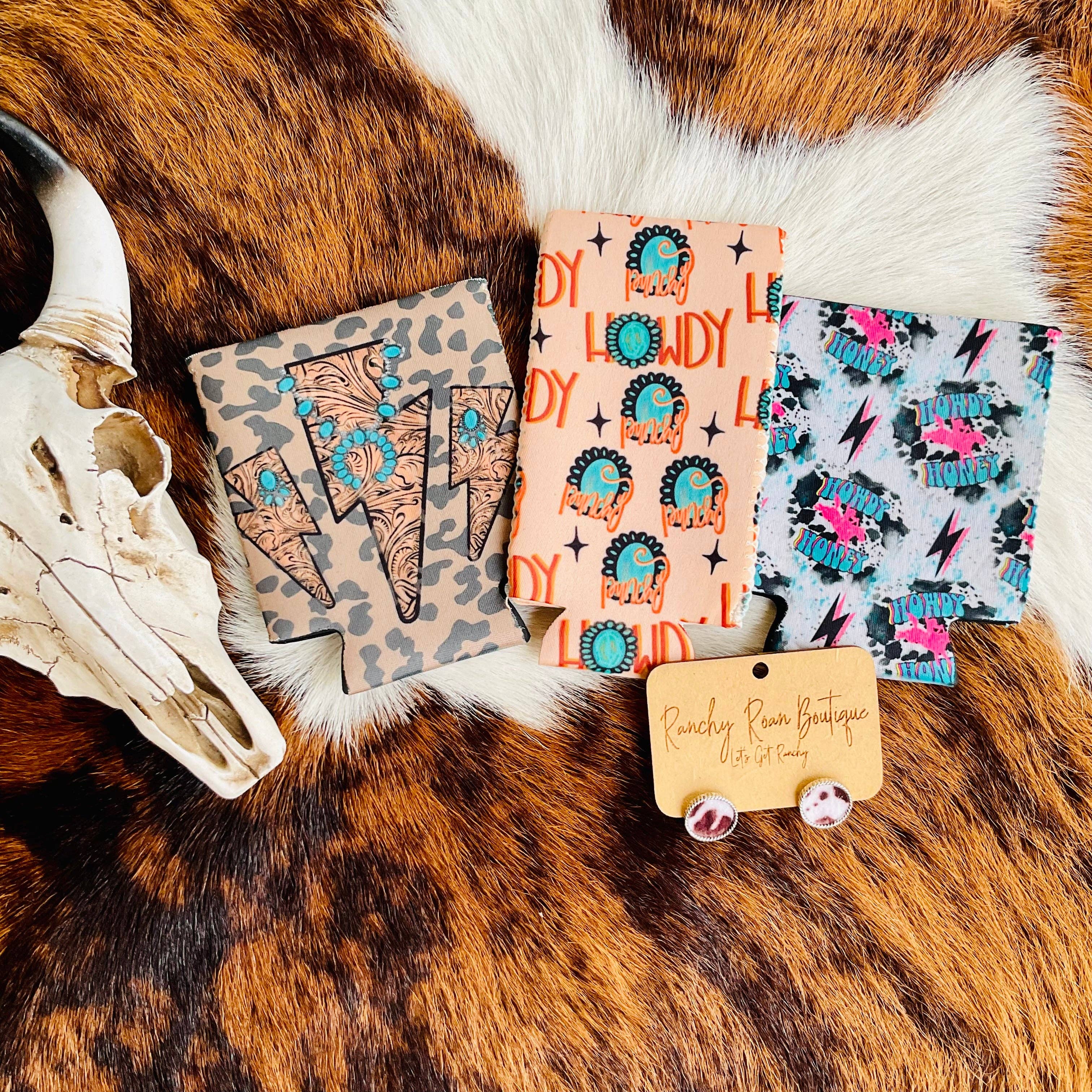 Ranchy Roan Boutique – Engroshandel Drikkedunke – Vestlige Koozie0