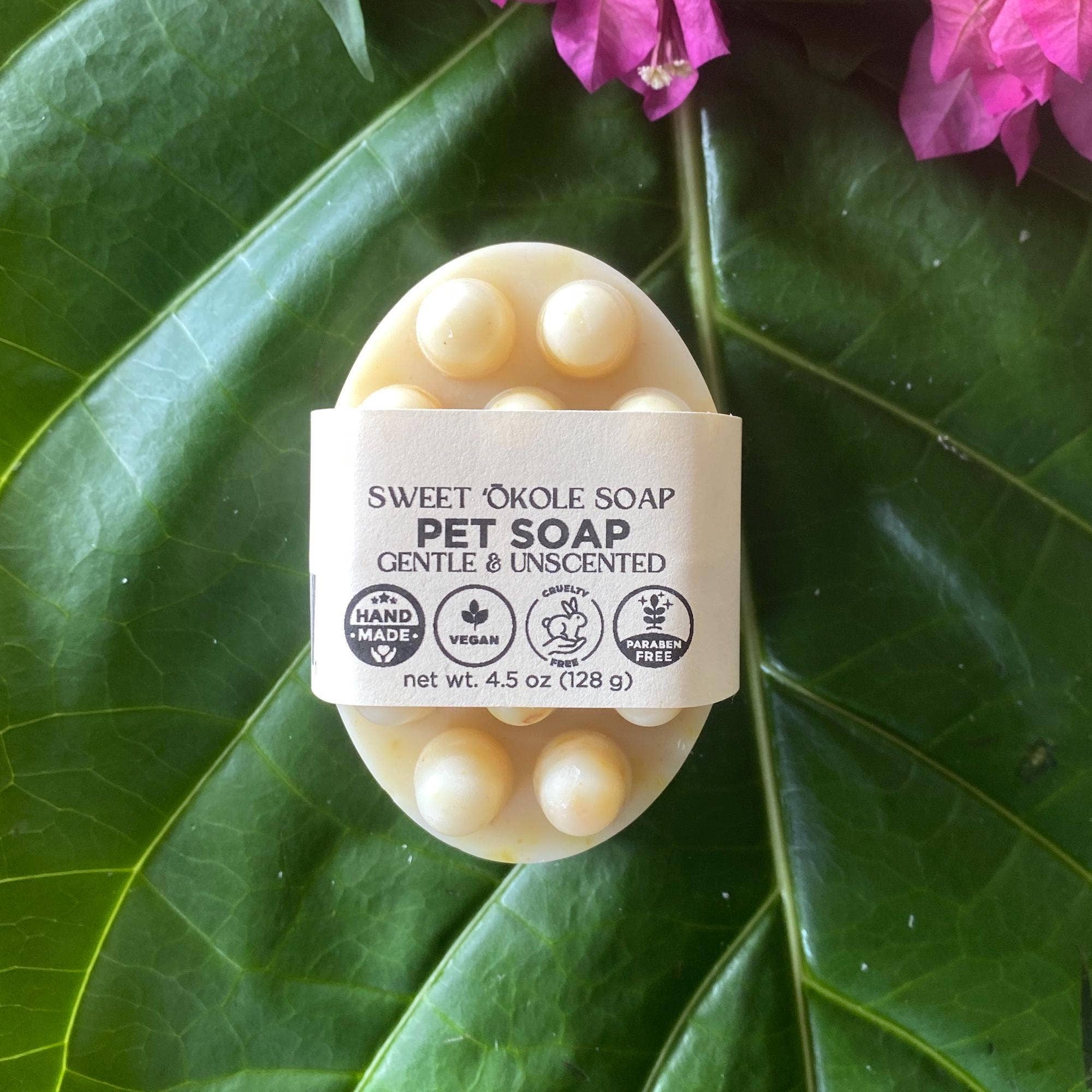 Sweet ʻŌkole Soap Co. - Wholesale Pet Shampoo - Dog - Natural Vegan Pet Soap Dog or Cat Shampoo Bar Non-Toxic2