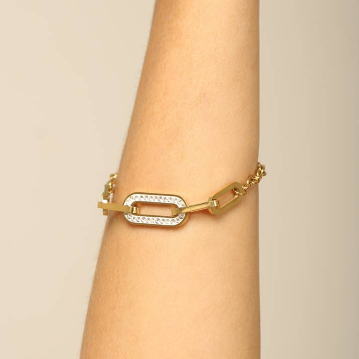 VESIICA JEWELRY - Wholesale Link & Chain Bracelet - Pulsera Nadia