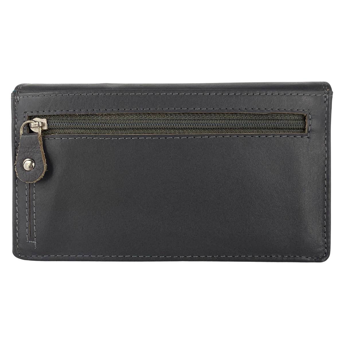 Arrigo - Vente Portefeuille – femme - Portefeuille femme en cuir multicolore modèle harmonica33