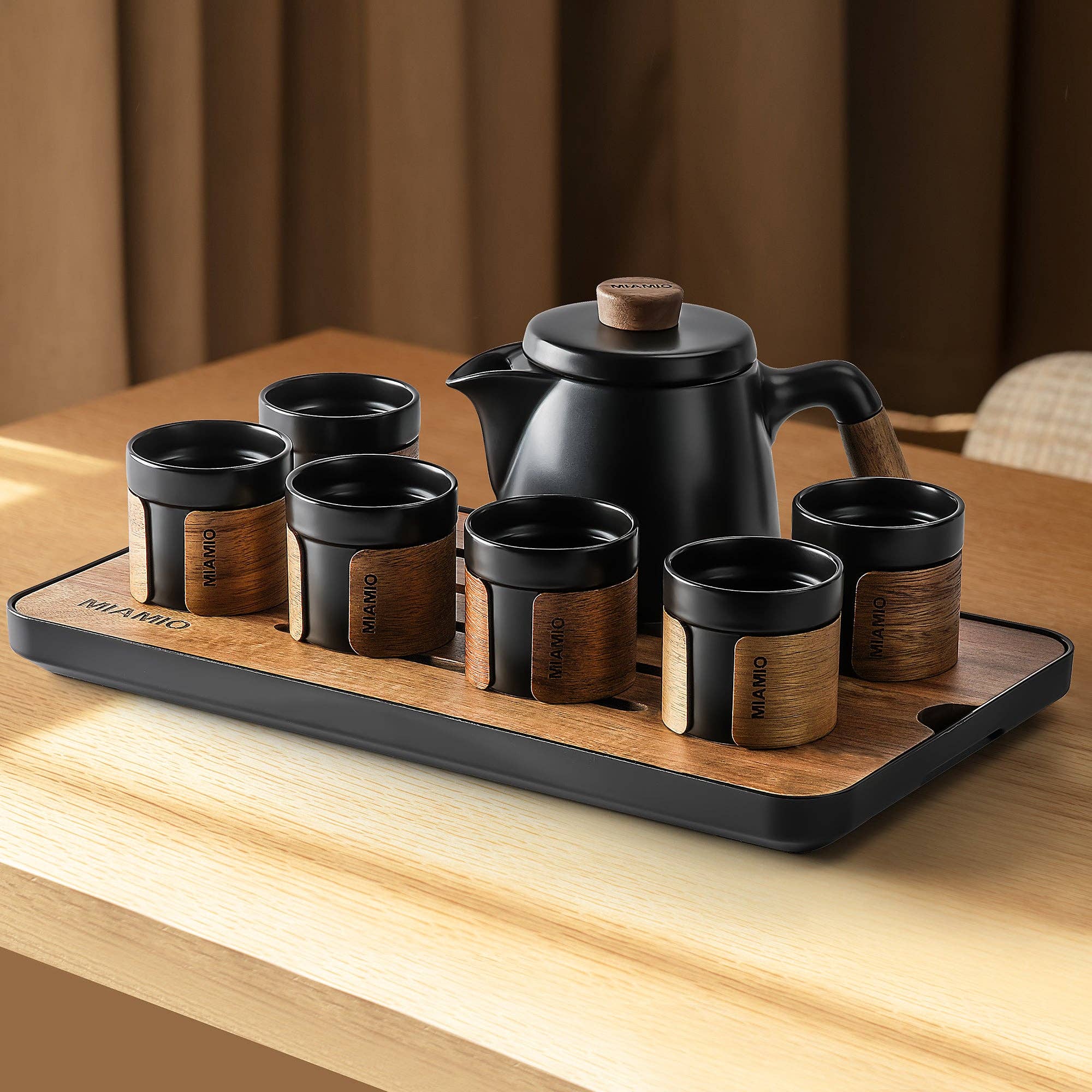 MIAMIO - Wholesale Tea Set - Traditional Japanese Tea Set 6-Piece Set 620 ml1