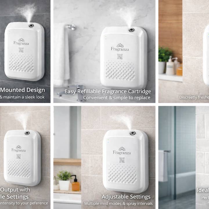 FRAGRANZA613 Inc - Wholesale Electronic Diffuser - Rimini PLUS All-in-One (Wired & Wireless Covers 1,500 sq/ft3