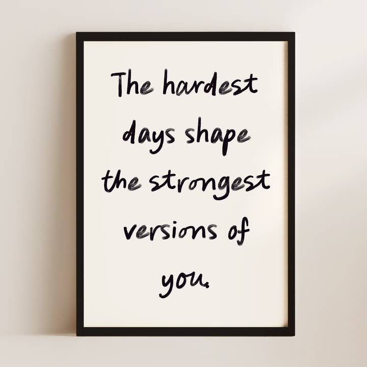 Stampa d'Arte da Parete "I Giorni Più Duri" per la vendita all'ingrosso da parte di Alluvion