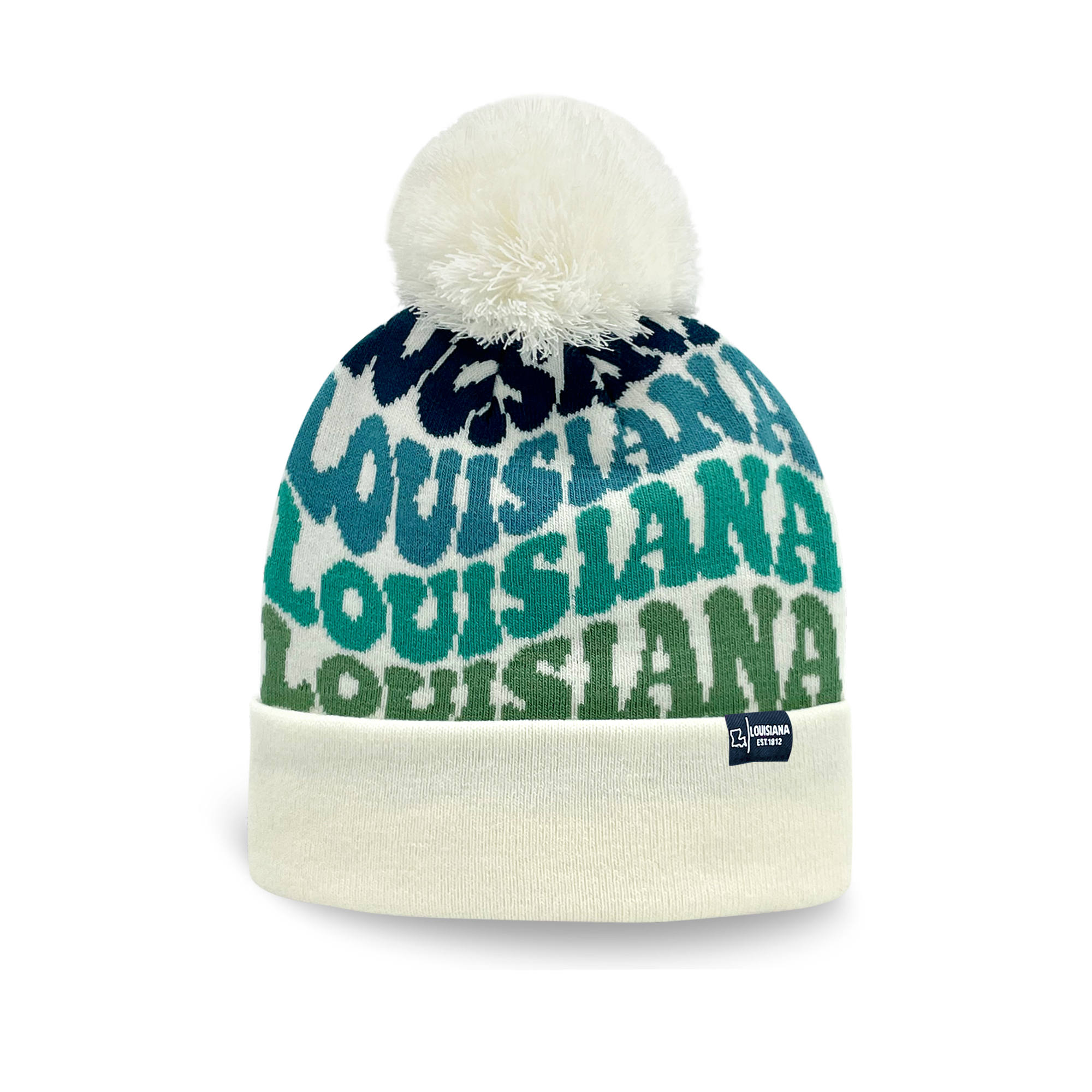 Northern Icons Creations INC - Wholesale Beanie - Unisex - LOUISIANA Colorful Pom Pom Beanie - Warm Knitted Winter Hat1