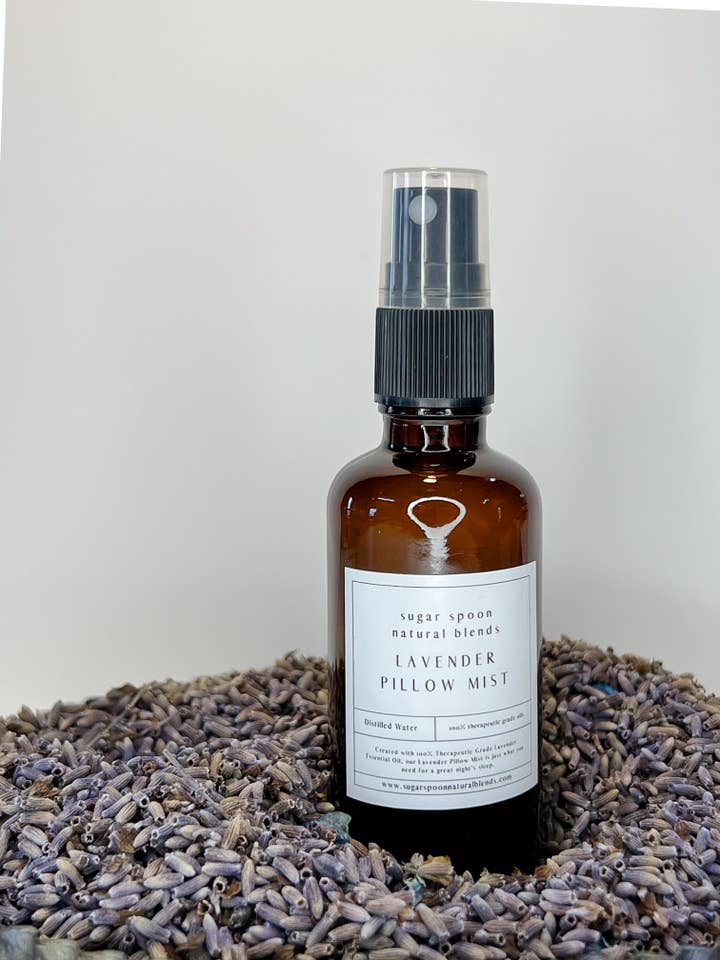 Lavender Pillow Mist for wholesale by Sugar Spoon Natural Blends