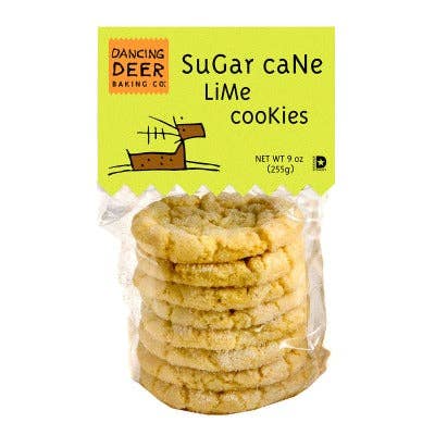 Dancing Deer - Wholesale Cookie - Sugar Cane Lime Cookie (Case)