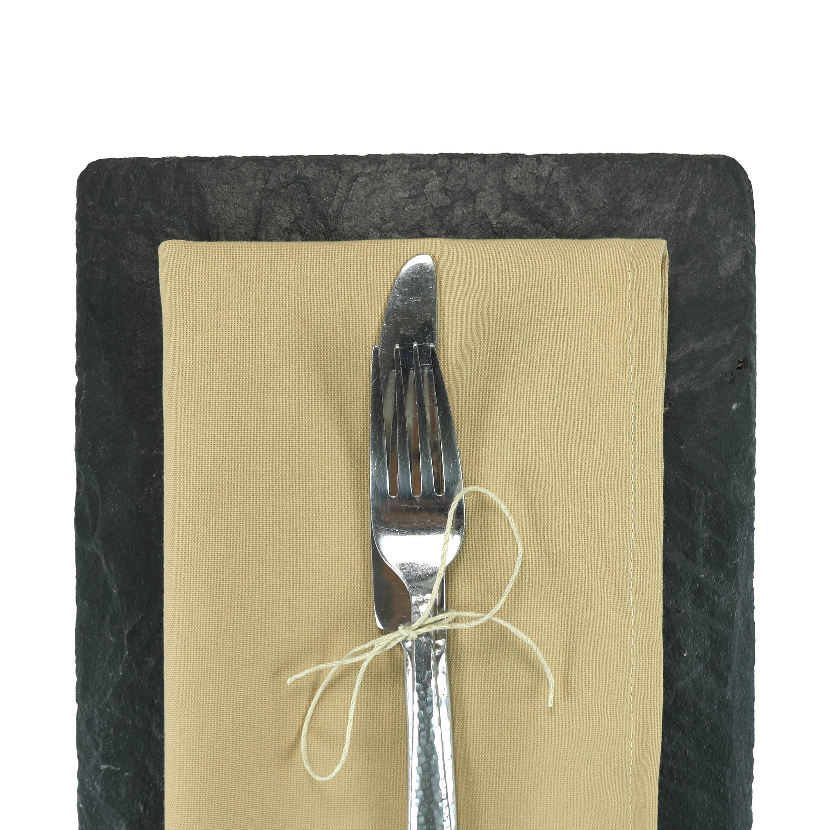 Arkwright Home - Wholesale Dinner & Cloth Napkin - 25 Pack of Poly Spun Solid Cloth Dinner Napkins - 20 x 20 in18