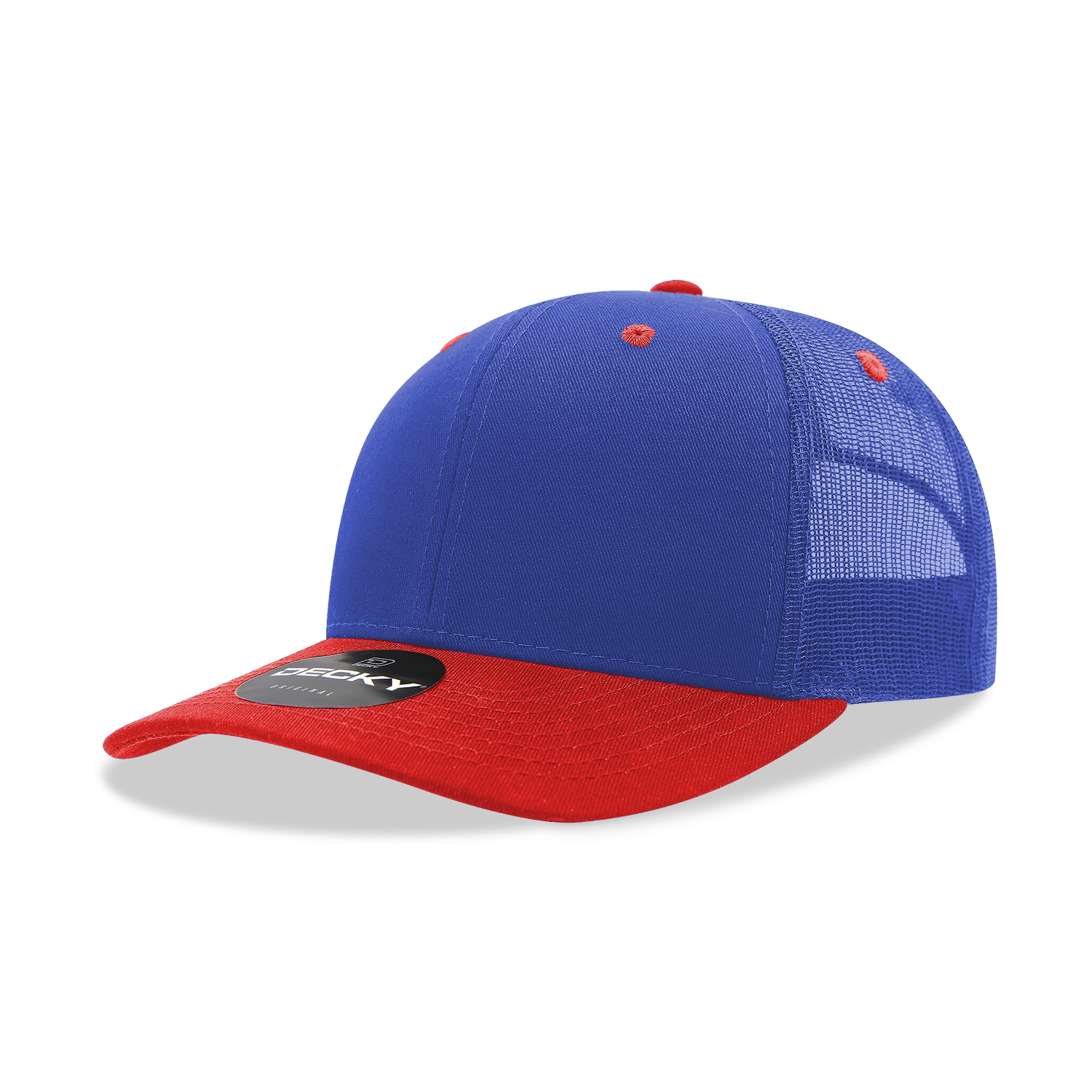 The Park Wholesale - Vente Casquette de camionneur – unisexe - Casquette Trucker classique Decky 6021, 6 panneaux, style mid pro45