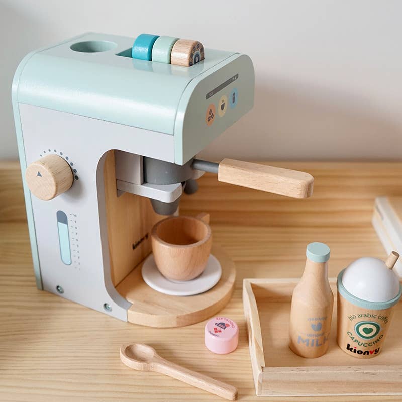 giftland - Wholesale Wood Toy - Kids - Wooden Coffee Machine Toy Set2