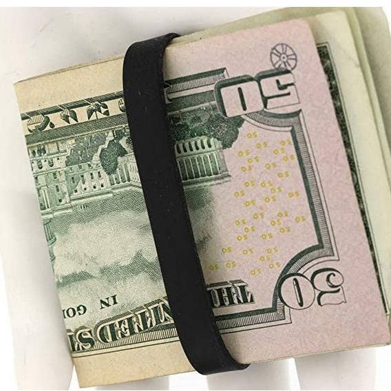 Money Band, 6 Elastic Silicone Band to Secure Your Money, Credit Cards for wholesale by NYMAN JEWELERS
