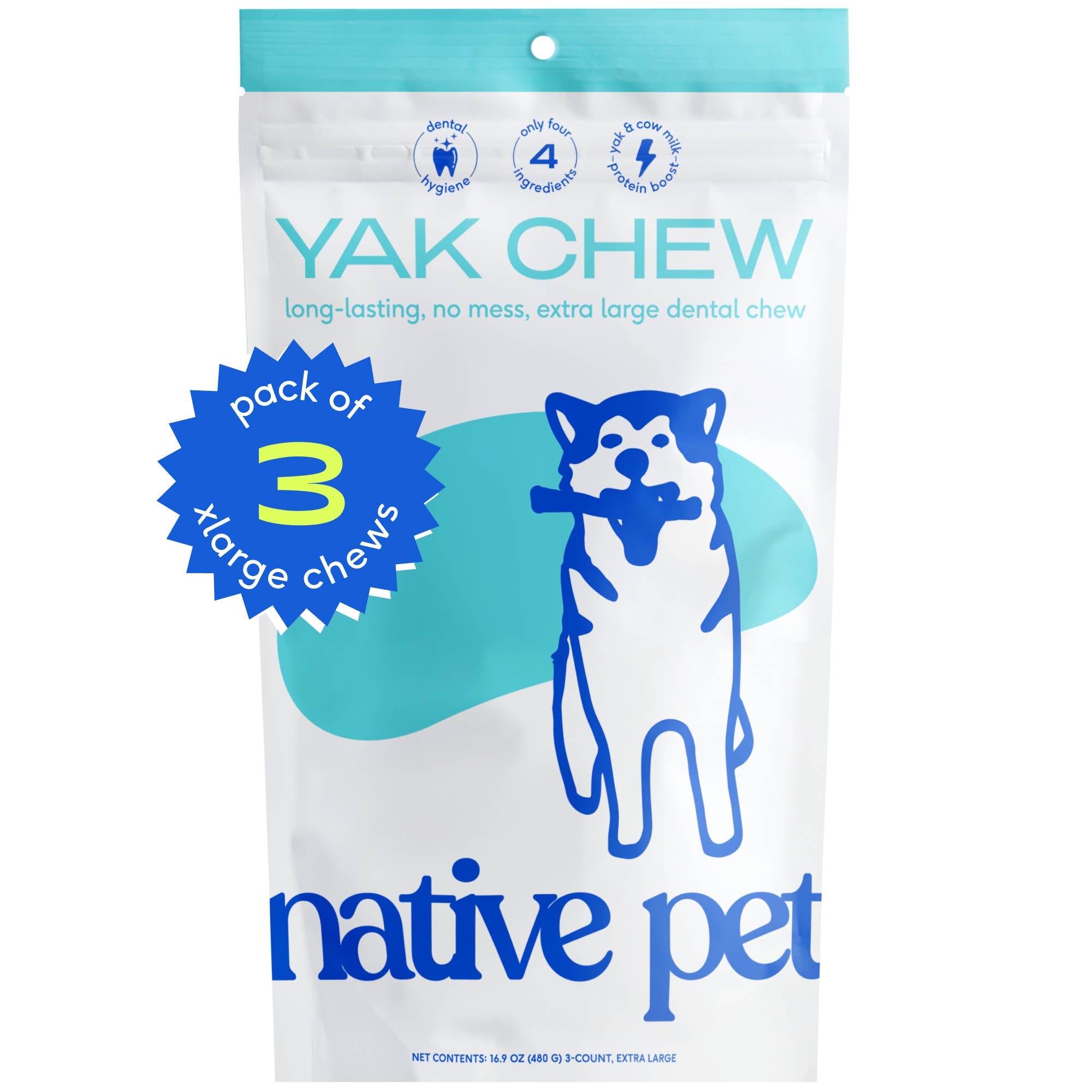 Native Pet - Wholesale Pet Treats - Dog - Yak Dental Chews , Himalayan Cheese Dog Treats2