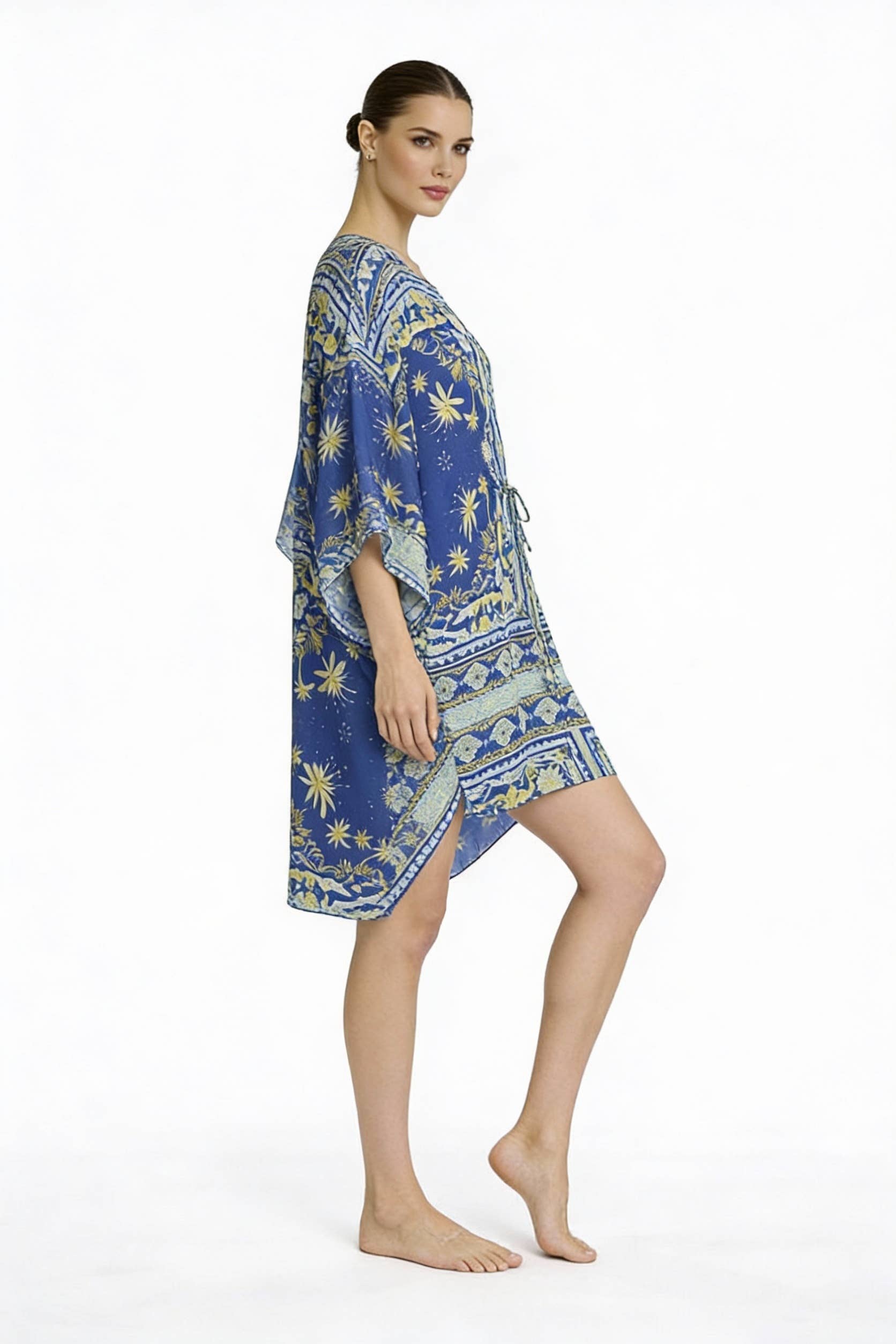 Wrap Up by VP – Engroshandel Kjole - Dame – Notte Marelia Kort Kaftan2