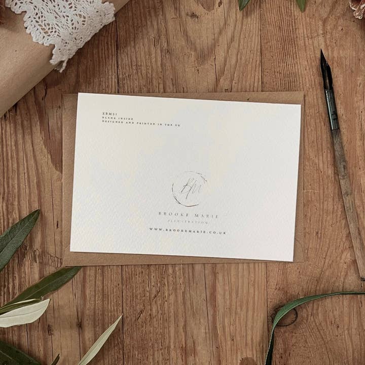 Brooke Marie - Vente Cartes de Noël - Naughty Puppy Où est ma botte ? Carte de Noël1