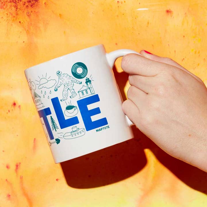Maptote - Vente Tasse à café - Mug Seattle3