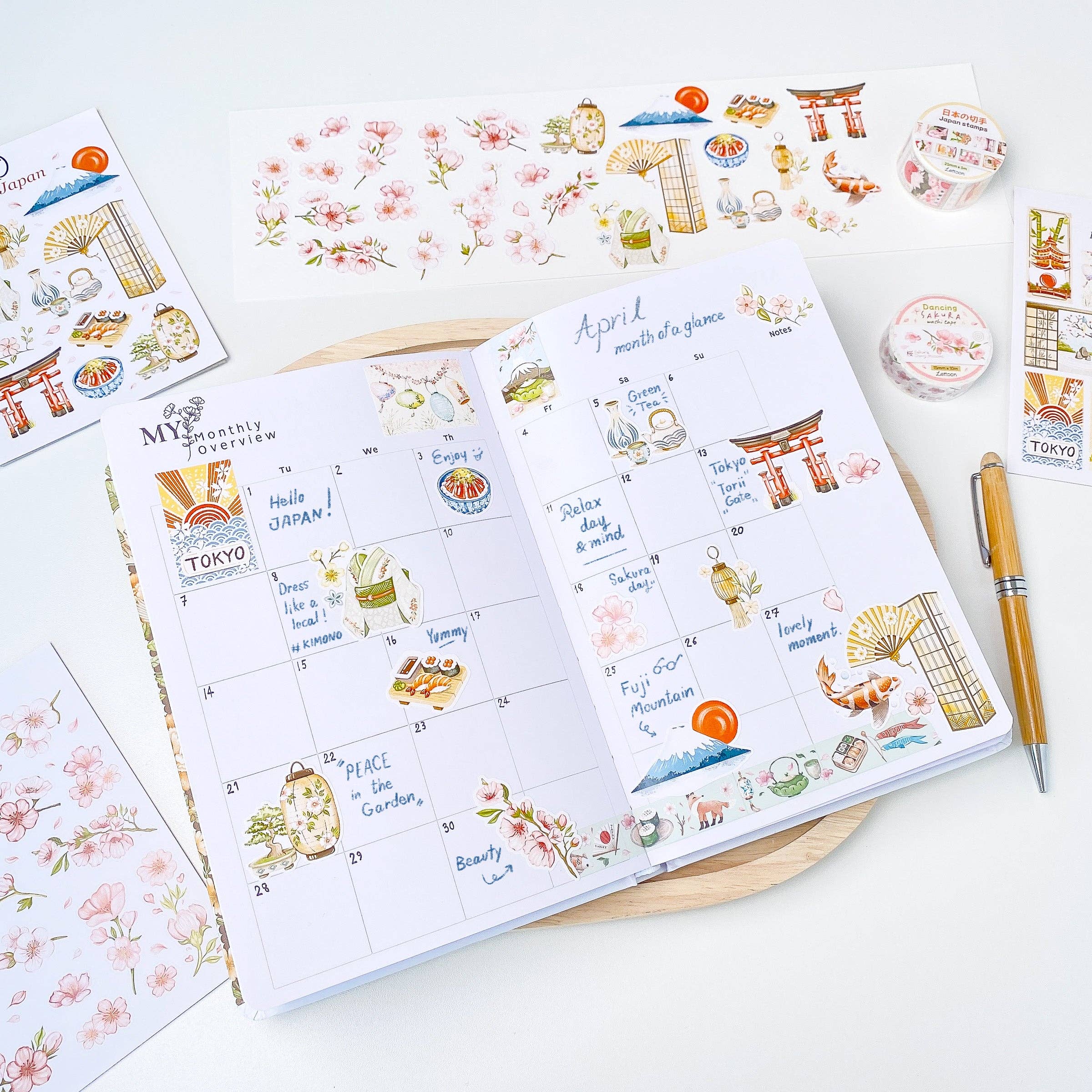 Lettoon - Wholesale Washi Tape - The Japan Series - Washi Tapes8