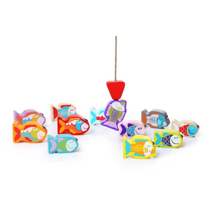 Wooden Toys - Venta al por mayor Juguete de madera - Niños - Juguete de pesca con imanes | Juguete de madera4