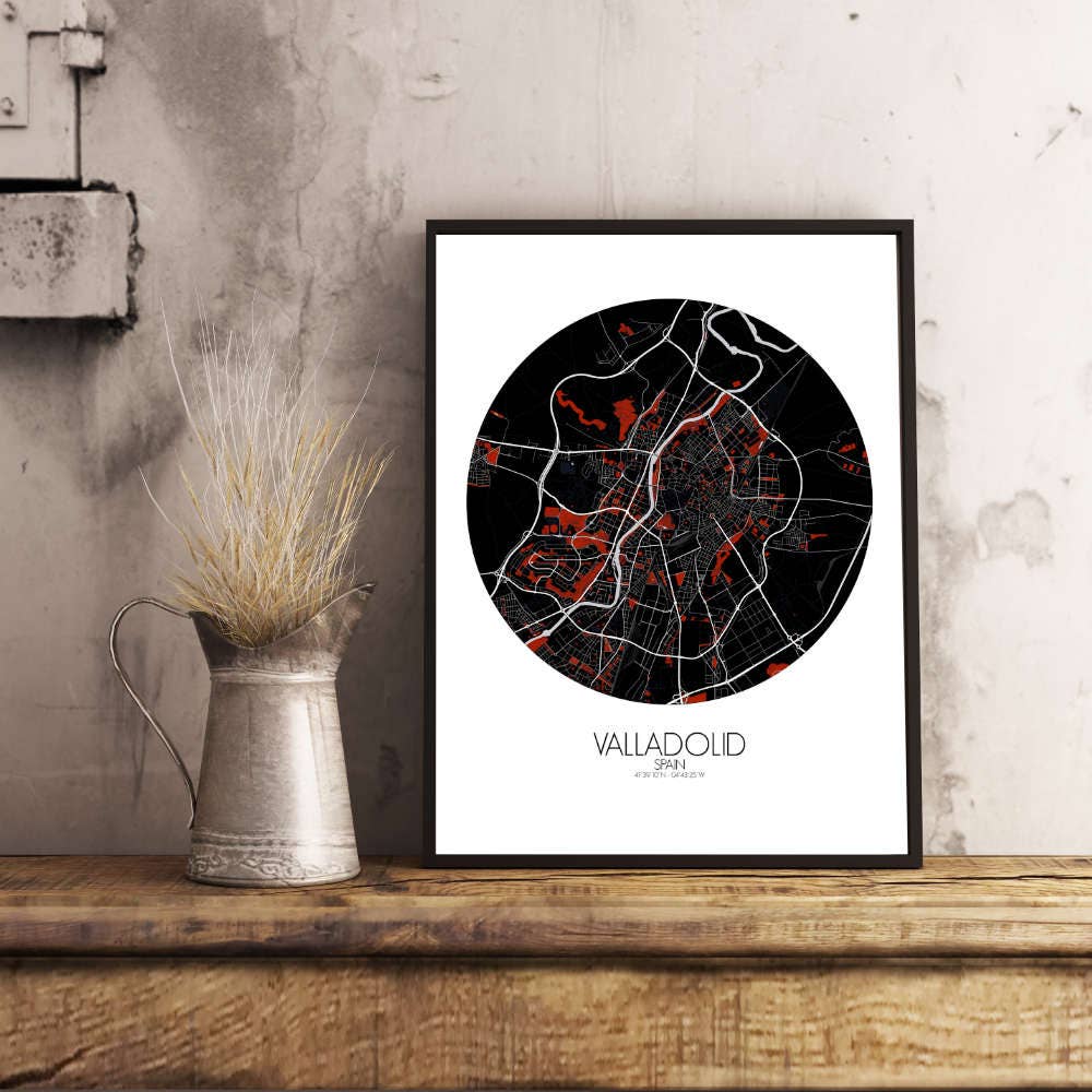 mapospheres – wholesale Poster – Affisch av Valladolid | Spanien4