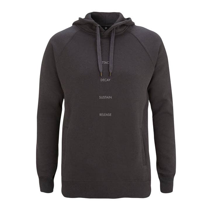 Ingredientes de una sudadera con capucha Soundwave para venta al por mayor de Audio Architect Apparel