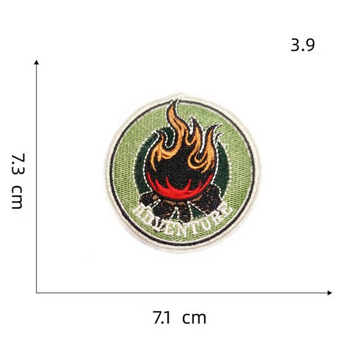 ACCITY - Wholesale Patch - NEW OUTDOOR COLORFUL BEAR EMBROIDERED PATCH_CWMM40242