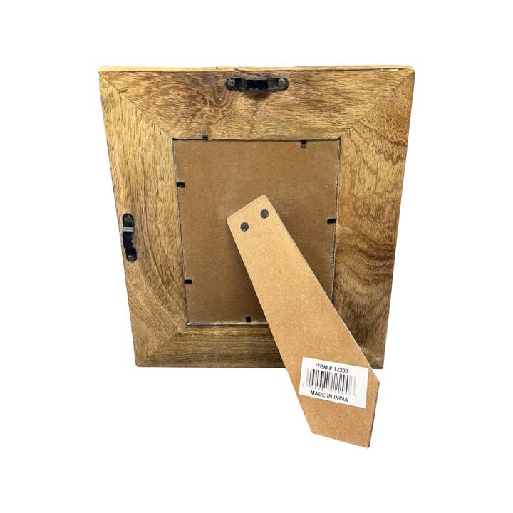 Wilco Home - Wholesale Picture frame - Roman Hand-Carved Mango Wood Photo Frame-Celestial Blue 11