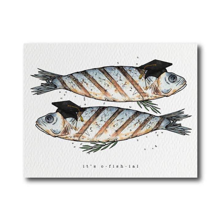 O-fish-ial Grad for wholesale by CARDS BY ALLIE