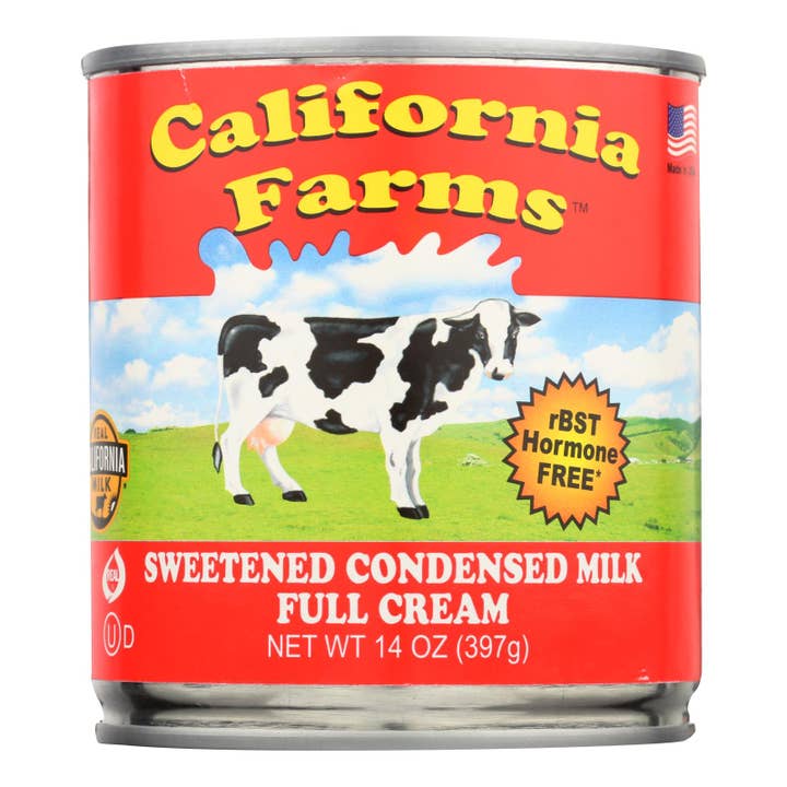 California Farms Sweetened Condensed Milk - Case Of 24 - 14 Fl Oz. for wholesale by Ware Spark