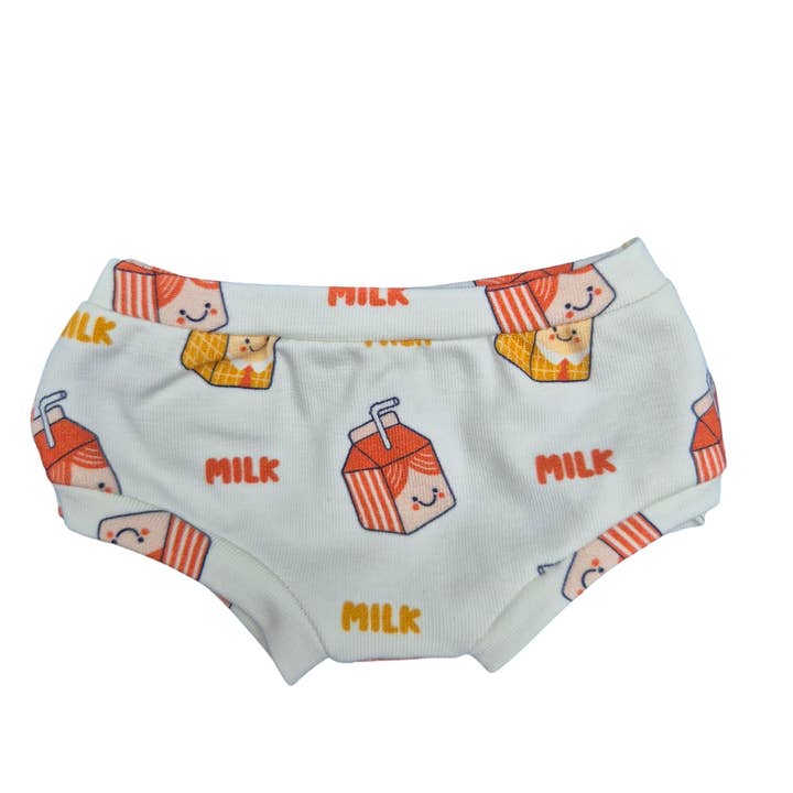 Maman Poule et Papa Coq - Wholesale Underwear/Diaper Cover - Baby - Milk - Panties