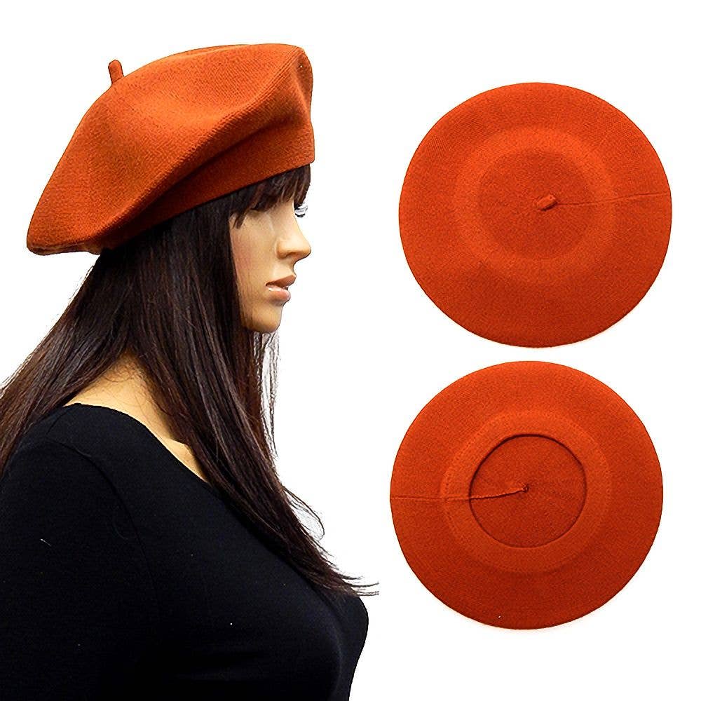 Diacly - Wholesale Beret - Women's - High Quality Crisp French Artist Wool Felt Beret2