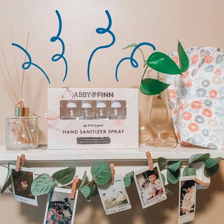 Spray désinfectant pour les mains à 80% — lot de 6 pour la vente par ABBY&FINN