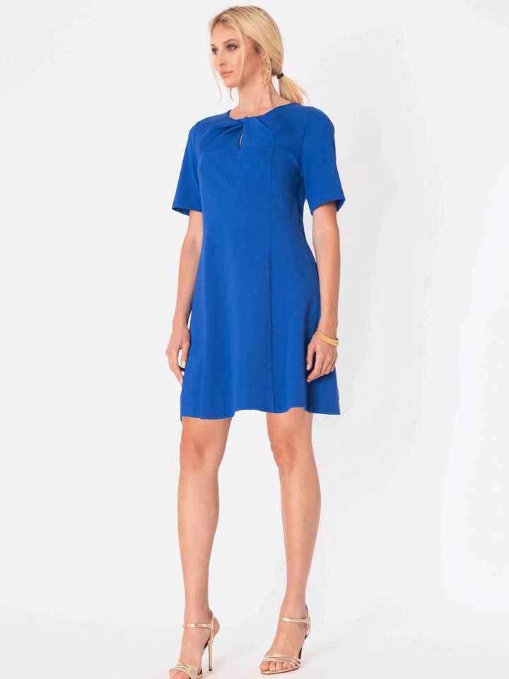 Vestido con nudo 65% Vi 30% Pa 5% Ea para venta al por mayor de Siste's S.p.A.