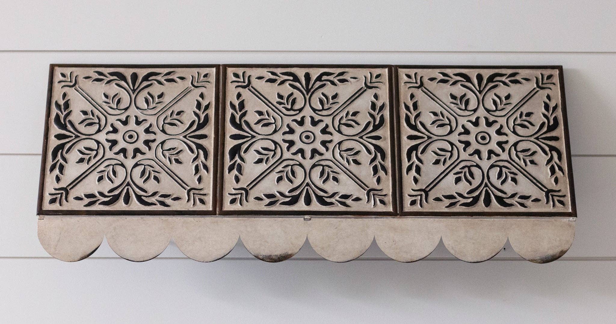 Audrey's Home & Gift – Engroshandel 3D-vægkunst – Indvendigt vindue Metal Deco Markise (PC)1